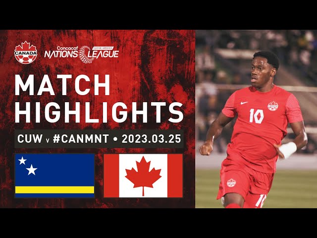 Highlights Canmnt 2 0 Curaçao You