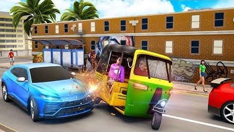 Auto Vs Cars@ #292 TuckTuk Auto Rickshaw Game 3d Emerging Games Studio