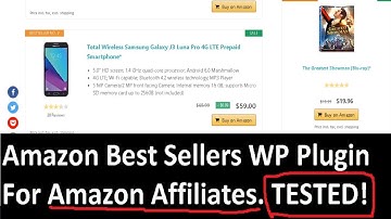 Earn Amazon Affiliate Commissions With Amazon Best Sellers Wordpress Plugin Review
