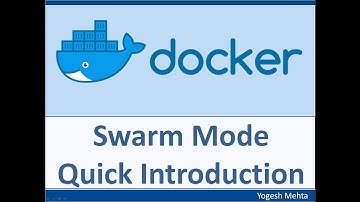 Docker Swarm |  Quick Introduction and Basics