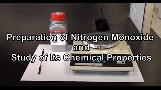 Preparation of Nitrogen Monoxide and Study of Its Chemical Properties (microscale experiment)