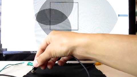 Resistive Location Sensing (test2 - Eeontex with linearized data)