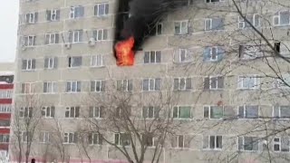 В Сургуте ликвидировали пожар в многоэтажке