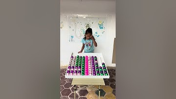 Puzzle sort ball game challenge with two Smarts player