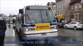 NYCT MTA B6: 1999 NovaBus RTS-06 #5117 Audio