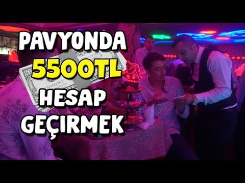 TAKİPÇİLERİME PAVYONDA 5500 LİRA HESAP GEÇİRME ŞAKASI! – ( RİSKLİ ŞAKA ! )