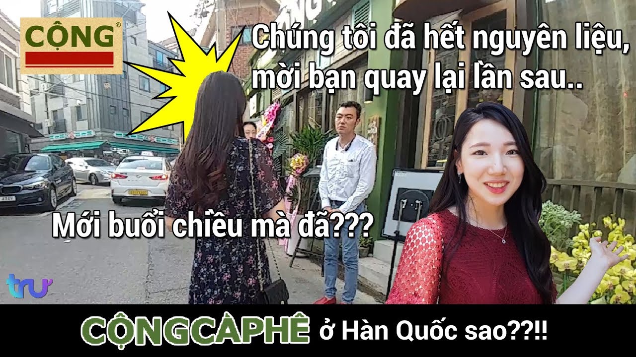 menu cộng cà phê Update 2022 Cuối cùng Cộng cà phê đã đến Hàn Quốc!!! - TRU