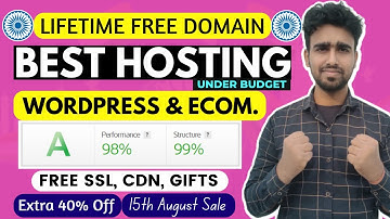 Best Hosting For WordPress & eCommerce 2022 [Independence Day Sale] Free Domain, SSL, CDN