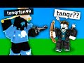 I went UNDERCOVER.. will they know it's me? (Roblox Bedwars)