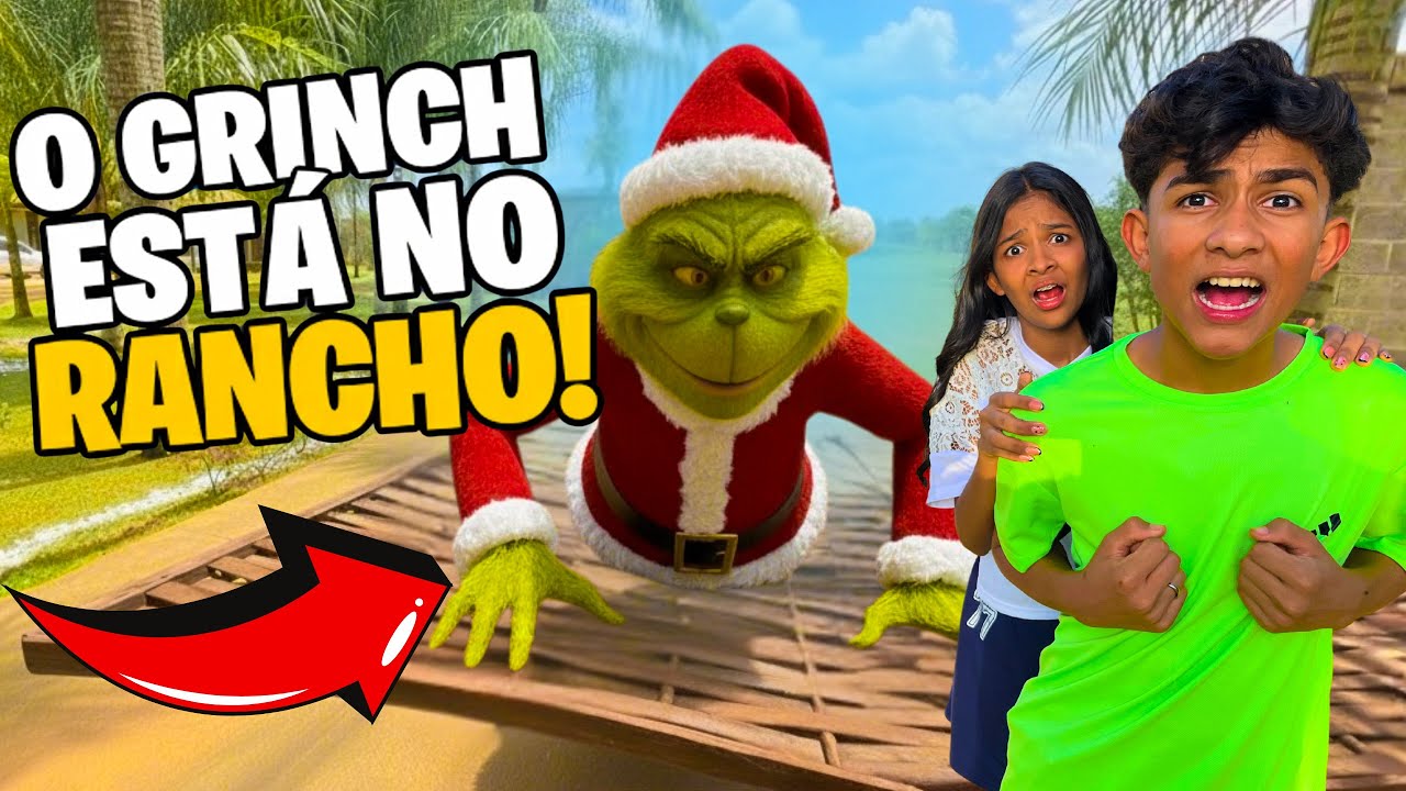 O GRINCH ESTÁ NO RANCHO MENDES! * ELE QUER DESTRUIR O NATAL!!