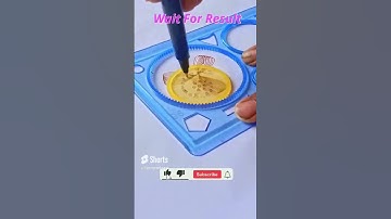 How many rotations did the pen make in total |#satisfying #relaxing #art  #sapirographgear #shots