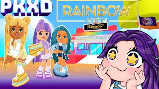 🤩REAGINDO A ATUALIZAÇÃO DE RAINBOW HIGH - PK XD