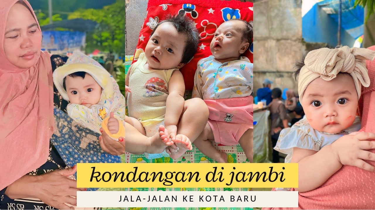 DAY 1 ADEK MAIN KE KOTA BARU