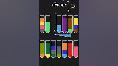 water sort puzzle - level 1103