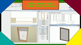 #Archicad #begineer #Tutorial - #3d PLN #Window #object in GDL Format