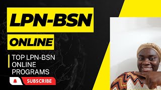 Online LPN to BSN Nursing Programs Top Legit Online Nursing School