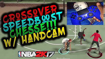 HOW TO MOMENTUM CROSSOVER W/ HANDCAM! SPEEDBOOST CHEESE! DRIBBLE GOD TUTORIAL ANY NBA 2K! - NBA 2K19