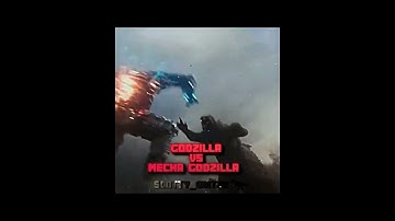 Godzilla vs Mecha Godzilla 💀 | King Ghidorah edit #godzilla #gxk #edit #mechagodzilla