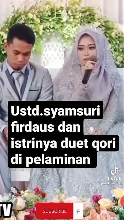 duet pengantin baru Syamsuri firdaus dan Nurul Hidayati 🥰❤️