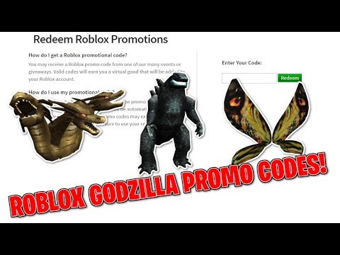 Roblox Godzilla Promo Codes Jixxyjax Youtube