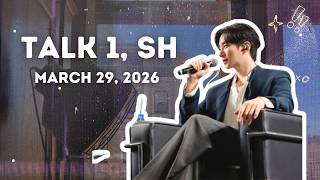 [Sub/字幕] Talk 1 in SHANGHAI #LEEJUNHO #이준호
