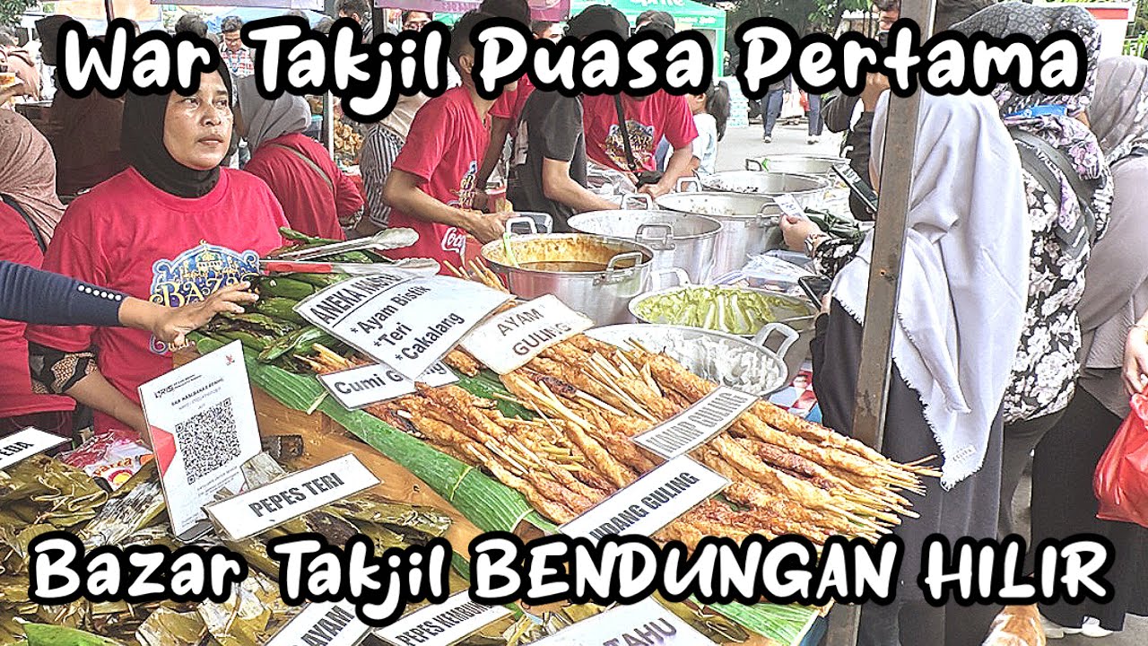 BAZAR TAKJIL di JAKARTA YANG SELALU DIMINATI SETIAP TAHUNNYA