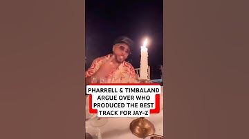 Timbaland & Pharrell Praises each other for #JayZ #ticktock #ytshorts #shorts #rap #90smusic