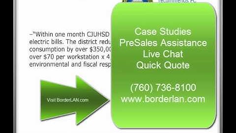 Faronics Power Saving 2 minute