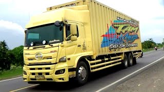 Full Big Box Trucks And Wingbox Tronton Trucks Hino 500, Ud Quester, Isuzu Giga, Fuso Fighter