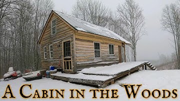 Off Grid Cabin Build - Pine Tongue and Groove Install.