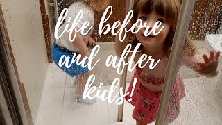 Life before and after kids ❤💙