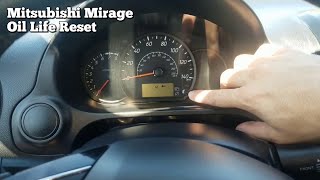 mirage reset oil life reset