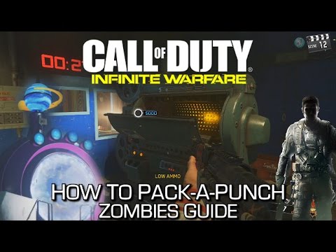 Call of Duty Infinite Warfare - How to Pack-A-Punch in Zombies / Portal Locations Guide - Get Packed