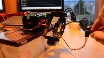 Prototype - PIC16F914 - MPU6050 - Camera stabilisation system