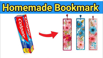 Homemade Bookmark 📑|| Diy Bookmark|| How to make Easy Bookmark 🔖 @Kids_paradise444 