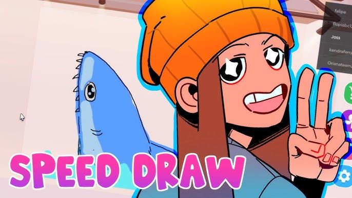 ANIME ONLY CHALLENGE on SPEED DRAW (ROBLOX) 