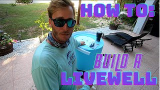 How To: Build A Portable Livewell! | Catching Bait On New Boat | Latitude Tournament Boats