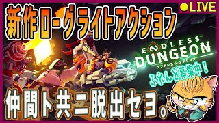 【エンドレスダンジョン】難易度ハードをクリアしよう！？新作無限ローグライトをエンジョイプレイ♪#05(フレ/参加者募集中)