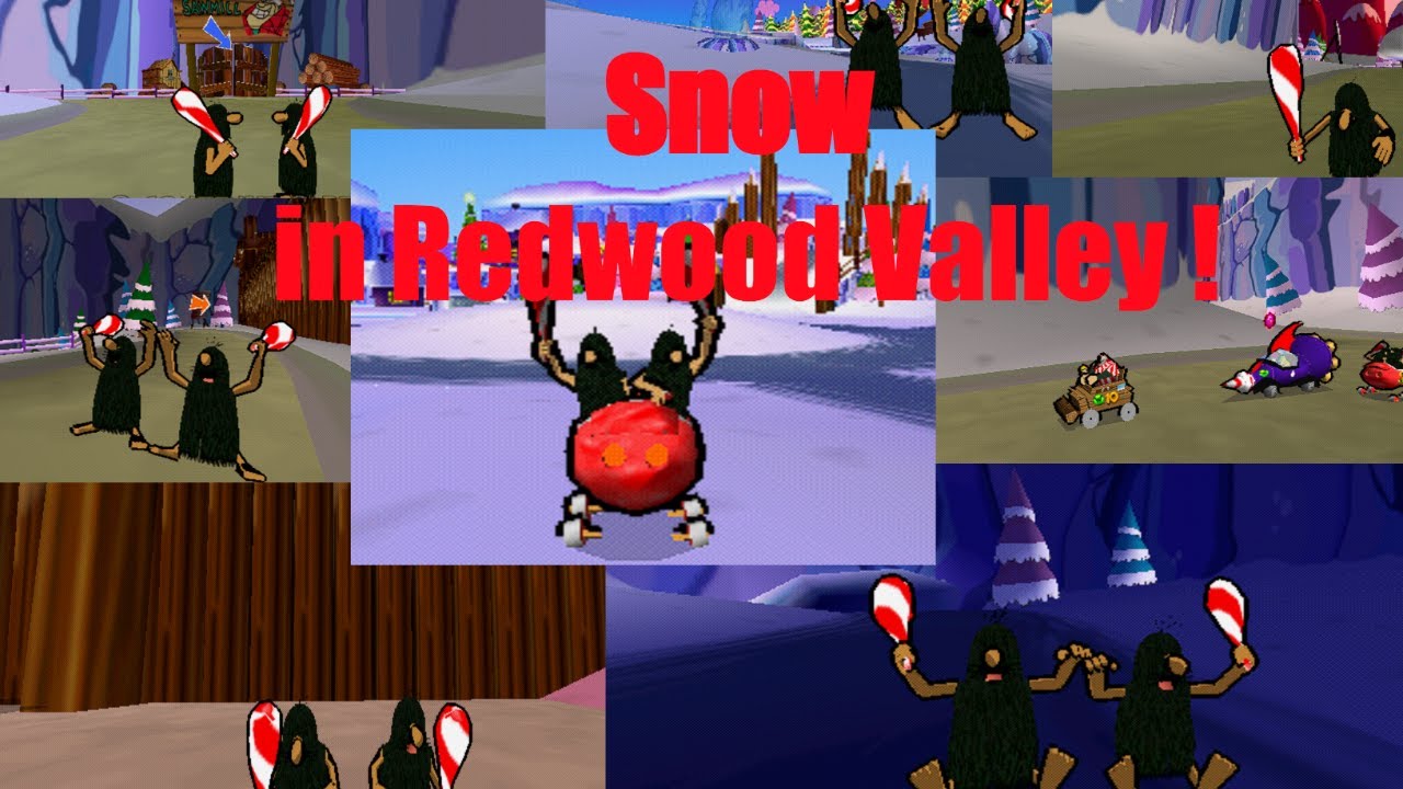 Wacky Races Snow Winter in Redwood Valley - Wacky Races Snow mod V1 - YouTube
