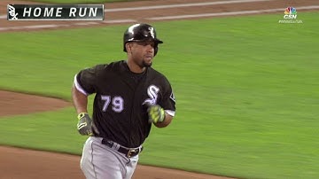 CWS@MIN: Abreu crushes a two-run homer to left-center