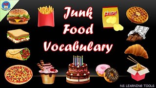 Junk food Name | Junk Food | Junk Food Vocabulary | Fast Food Name | 50 Junk Foods | Unhealthy food