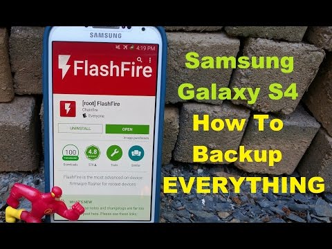 วีดีโอ: ฉันจะสำรองข้อมูล Samsung Galaxy s4 ได้อย่างไร