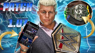 WWE 2K25 Got A MASSIVE update that CHANGES Universe mode FOREVER!