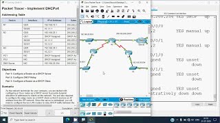 7.4.1 Packet Tracer - Implement DHCPv4