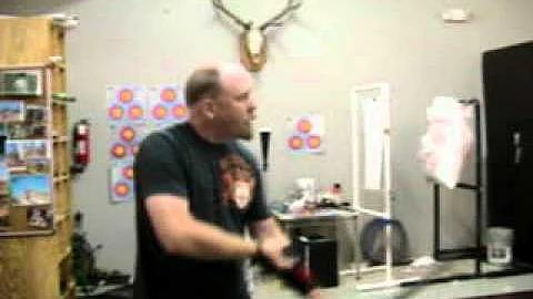 Longbow shooting