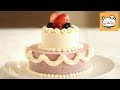 レアチーズ＆ブルーベリーの2段ムースケーキ 生クリームたっぷり Cream Cheese Mousse Cake｜HidaMari Cooking