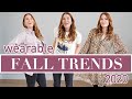 6 WEARABLE Fall Fashion Trends | Easy to Style &amp; AFFORDABLE!!