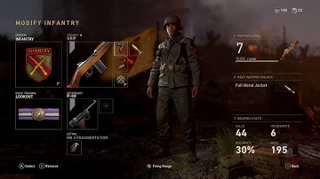 M1A1 Carbine- BEST CLASS SETUP (Cod WW2)