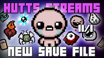 New Save File - Isaac Greed Run - Hutts Stream 11/1