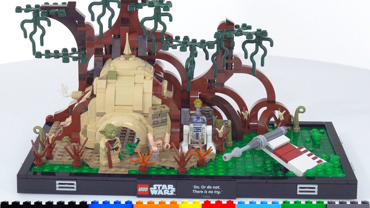 Kállay: A Magical World Lego Dagobah Jedi Training Diorama 75330 Light Kit(Don't